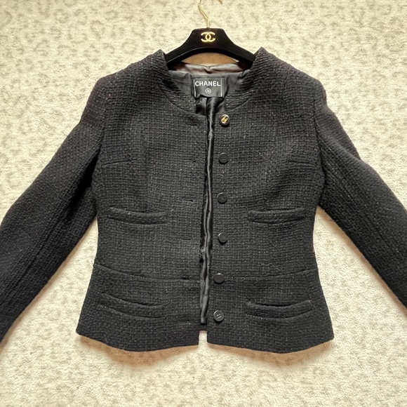 CHANEL wool blazer Size 6 - Picture 1 of 12